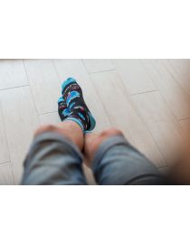 Veselé ponožky Ľudový kvet