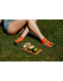 Veselé ponožky Avocado - členkové