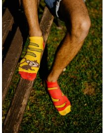 Veselé ponožky Opica - členkové
