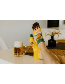 Veselé ponožky Pivár - členkové