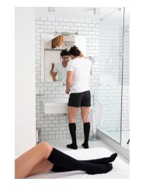 Unisex kompresné ponožky so strieborným vláknom 18-22 mmHg