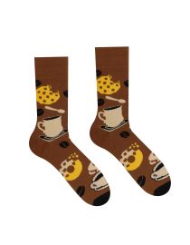 Darčekové balenie ponožiek - Káva (1 pár)