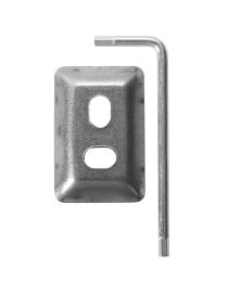 Čierny držiak na toaletný papier