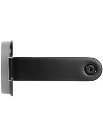 Čierny držiak na toaletný papier