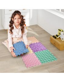 Masážna podložka Puzzle Mix Pastel 6 prvkov