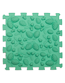 Masážna podložka Puzzle Mix Pastel 6 prvkov