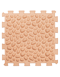 Masážna podložka Puzzle Mix Pastel 6 prvkov