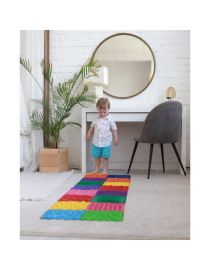 Senzomotorický masážny koberec Puzzle "Mega Mix" 16 prvkov