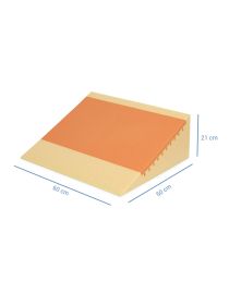 Klinový vankúš Trinity + zaťažený vankúš 60x50x21 cm