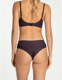 Bezšvové nohavičky DARK PLUM - simple brasil
