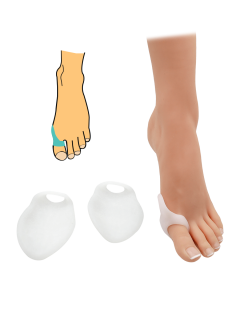 Chránič kĺbu palca Hallux valgus - 2ks