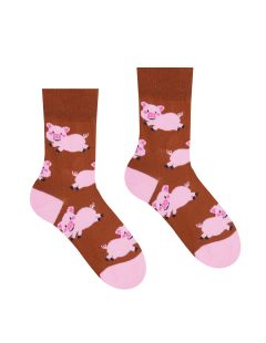 Veselé ponožky Prasiatka - Detské