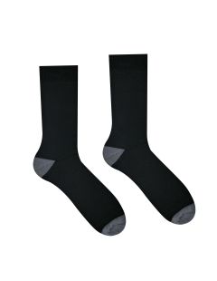 Veselé ponožky Froté čierne