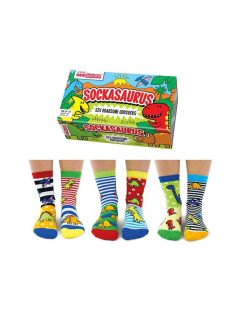 Detské veselé ponožky Sockasaurus veľ.: 27-30