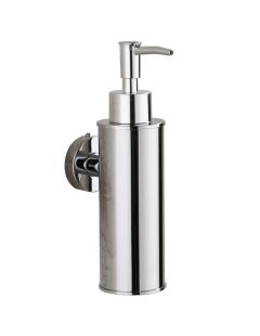 Okrúhly nástenný dávkovač mydla Sydney chróm