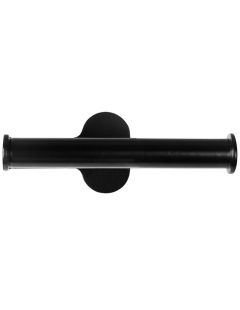 Čierny držiak na toaletný papier