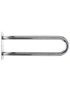 Pevné zakrivené madlo pre osoby so zdravotným postihnutím 600 mm z leštenej nehrdzavejúcej ocele