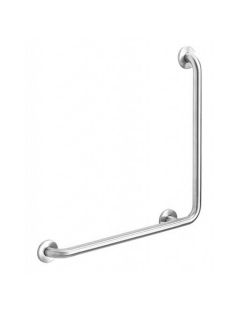 Ľavé madlo pre telesne postihnutých s uhlom 90°, lesklý nerez 7/5