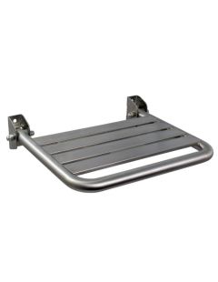 Skladacie sprchové sedadlo z matnej nehrdzavejúcej ocele