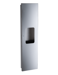 Vstavaná súprava Faneco HIT; Zásobník papierových utierok ZZ 400 listov + skrytý kôš 20 l