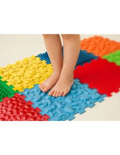 Masážna ortopedická podložka Puzzle "Mix" 8 prvkov