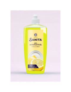 Sanita Gél na umývanie riadu 500ml citrón