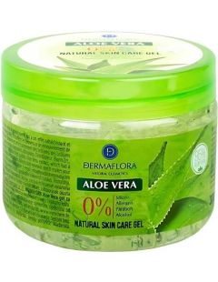 Dermaflora 0% aloe vera gél na starostlivosť o pleť 300 ml