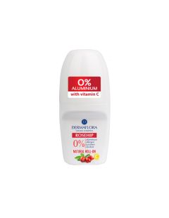 Dermaflora 0% roll-on deodorant 50ml so šípkou