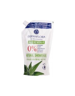 Dermaflora 0% sprchový gél 500ml s aloe vera - náplň