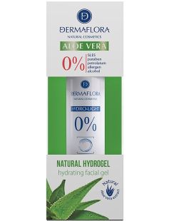 Dermaflora 0% hydrogél s aloe vera a ceramidami