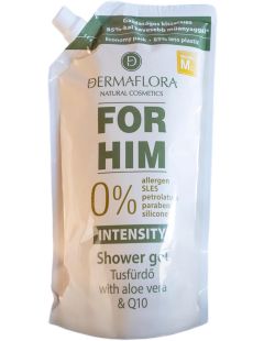 Dermaflora 0% sprchový gél Intensity 500 ml - náplň
