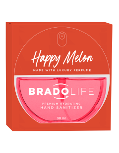 Bradolife Prémiový hydratačný dezinfekčný prostriedok na ruky 30 ml Happy Melon
