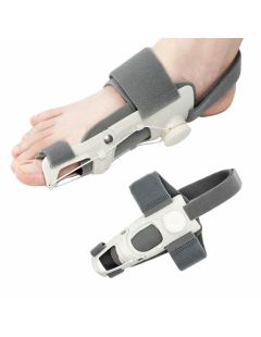 Nastaviteľná bandáž na hallux valgus s pružinovým mechanizmom a gélovou výstelkou
