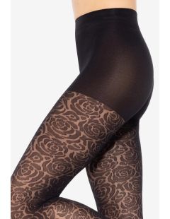 Pančuchové nohavice TRENDY Floral 04 30 DEN