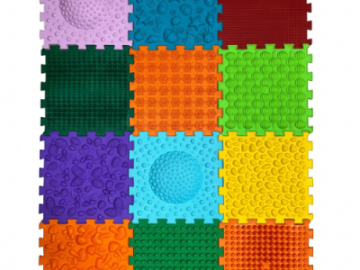 Ortopedické puzzle podložky: hravý chodník pre zdravšie chodidlá