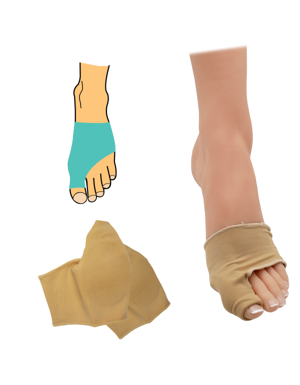Bandáž Hallux valgus 2 ks