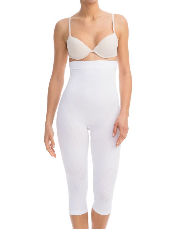 Tvarujúce capri push-up šortky s vysokým pásom proti celulitíde