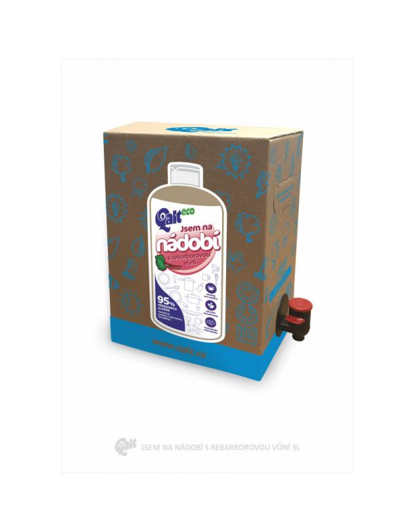Jsem na nádobí - rebarbora 3000ml
