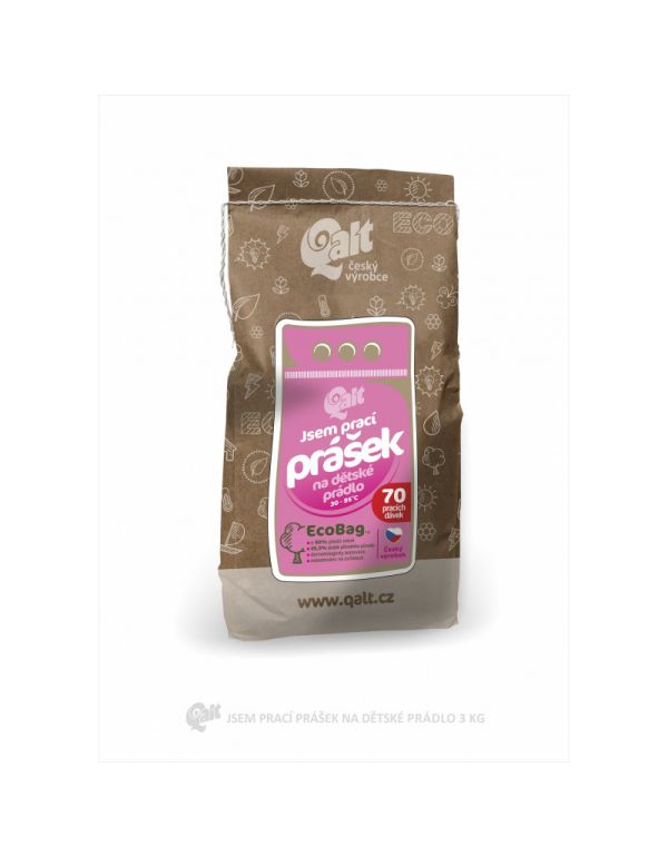 Jsem prací prášek na detské prádlo 3,5KG
