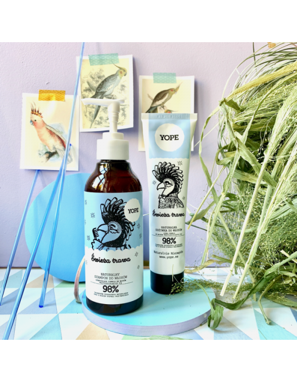 YOPE Fresh Grass šampón na vlasy