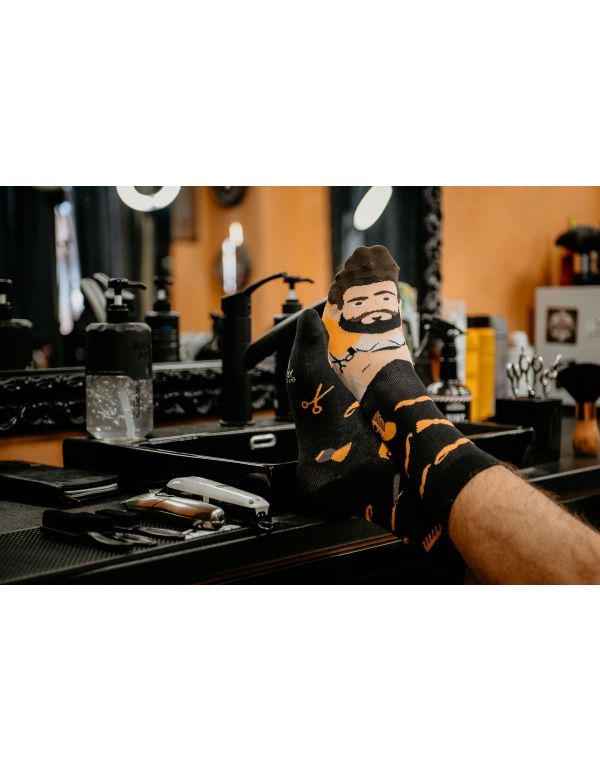 Veselé ponožky Barber