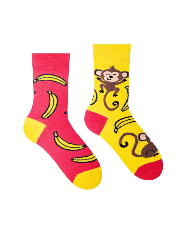 Veselé ponožky Opica - Detské
