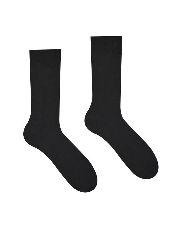 Klasik ponožky čierne