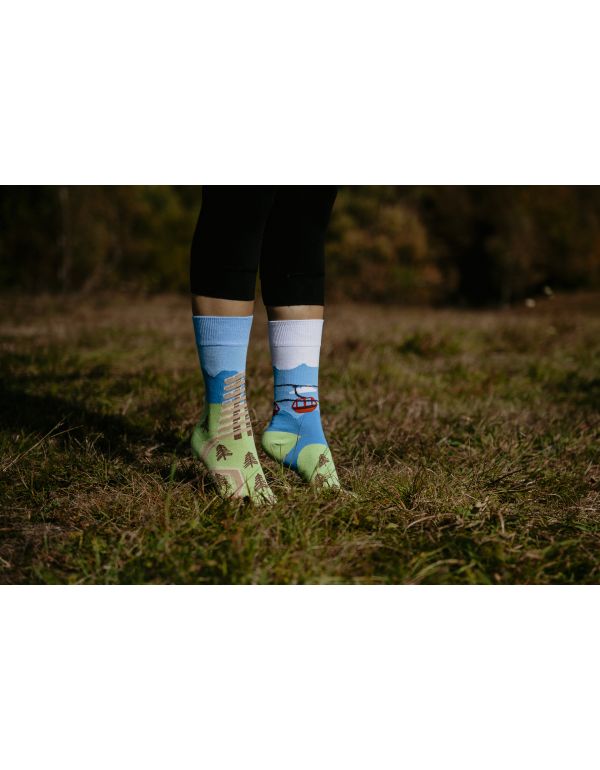 Veselé ponožky Bachledova dolina