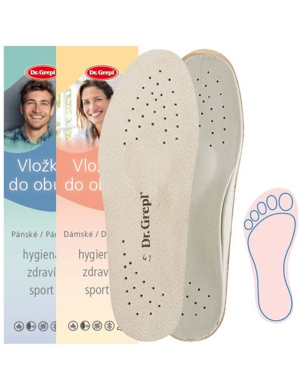 Anatomické vložky do topánok Carbon Koža