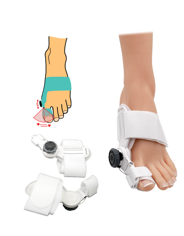 Bandáž hallux valgus