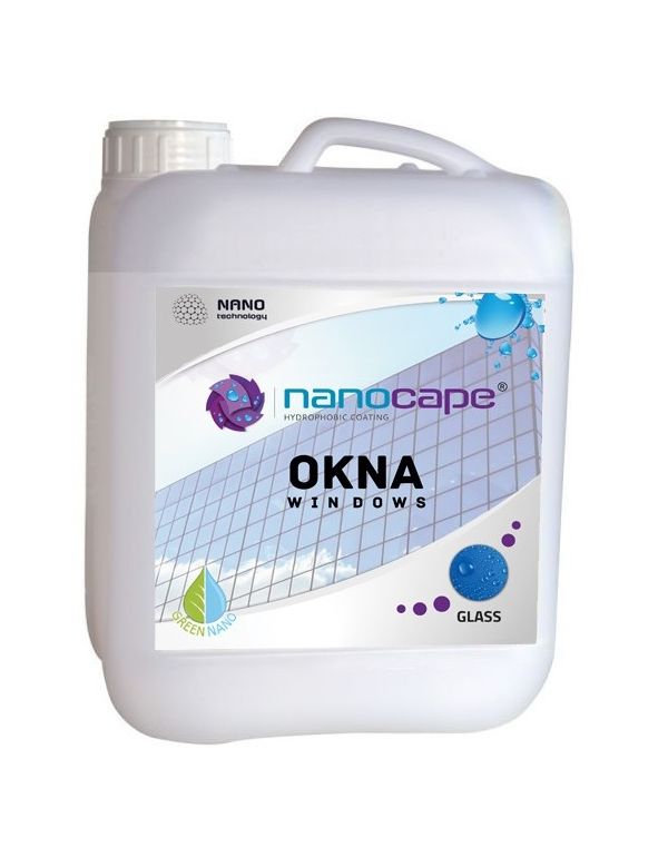 Nanotechnológia - Hydrofóbny náter na okná, Nanocape® Windows 5l