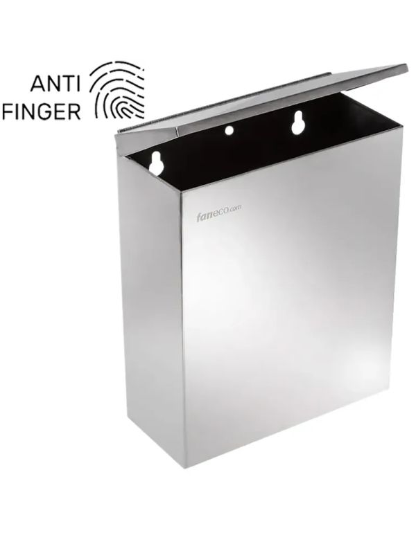 HIT Antifinger falra szerelhető higiéniai szeméttároló 7 l