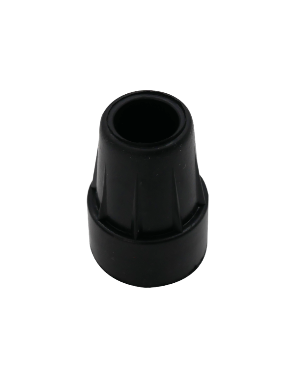 Atașament pentru cârje anti-alunecare, 16 mm negru