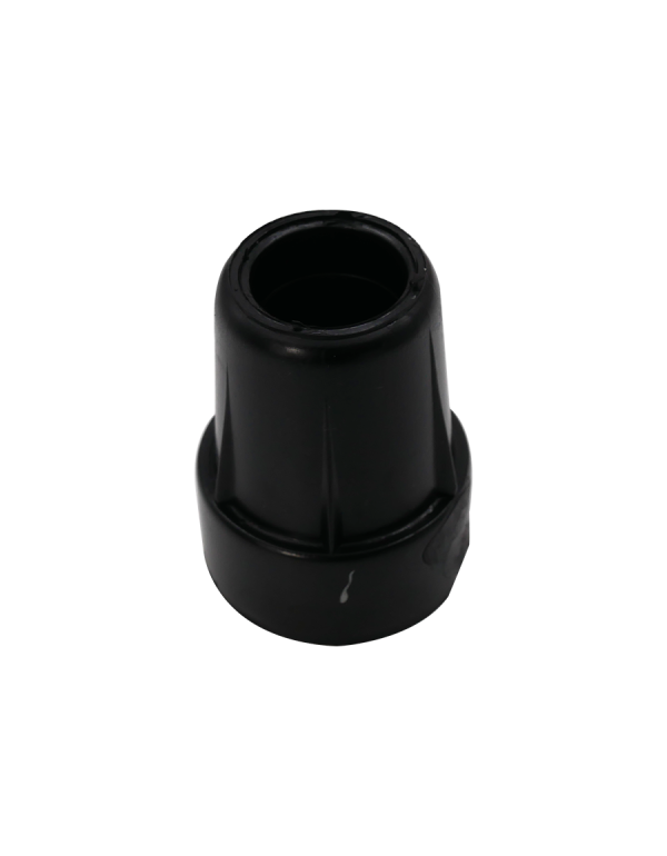 Atașament pentru cârje anti-alunecare, 20 mm negru